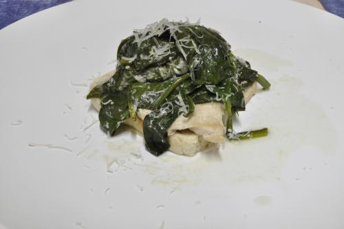 Jak uvařit kuřecí prsa se špenátem? Snadné recept, připravený za Do 30 minut